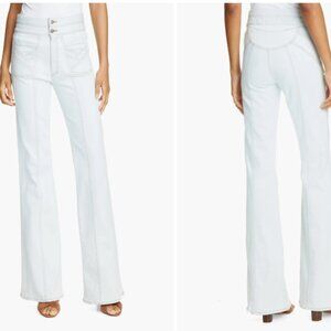 Veronica Beard Jeans Farrah High Rise Wide Leg Flare 26/2